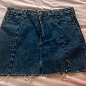 Abercrombie & Fitch jean skirt